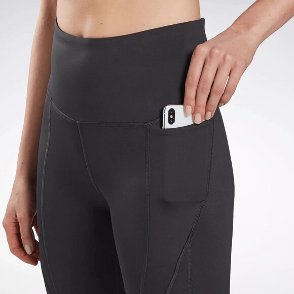 NEW Reebok Women's High-Rise Leggings - Picture 5 of 10